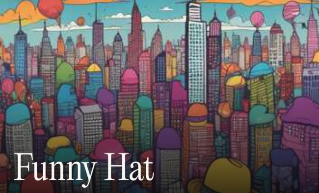 Banner - 3300 -Happy Hat